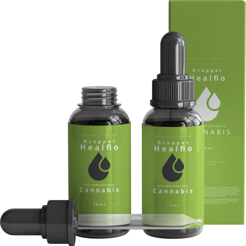 CBD Oil Dropper, 10ml - Image 2